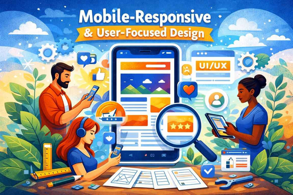 Mobile-Responsive & User-Focused Design